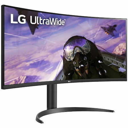LG 34BP65C-B 34" Class UWQHD Curved Screen LED Monitor - Black
