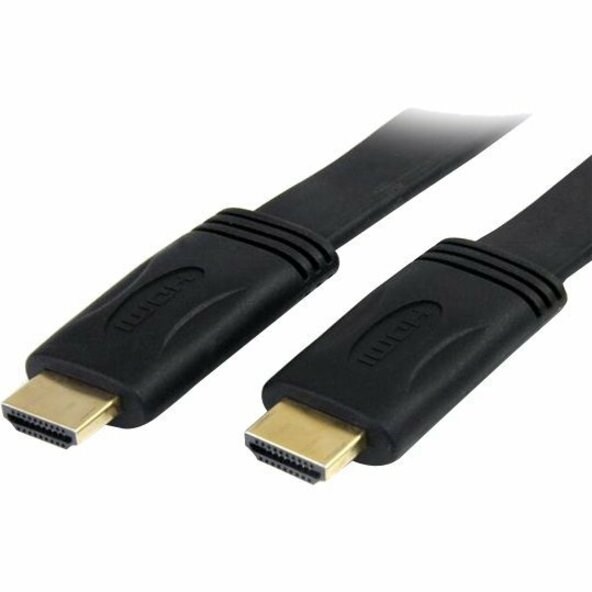 StarTech.com 5m Flat High Speed HDMI Cable with Ethernet - Ultra HD 4k x 2k HDMI Cable - HDMI to HDMI M/M - Flat HDMI Cable