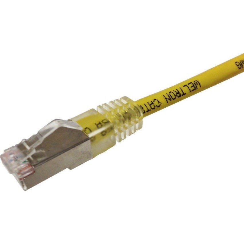 Weltron CAT6A STP Shielded Booted Patch Cable