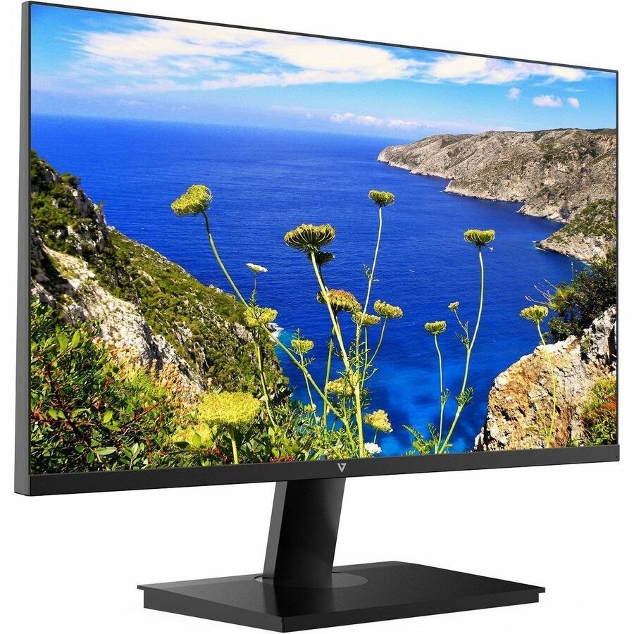 V7 L238V1-E 24" Class Full HD LED Monitor - 16:9 - Black