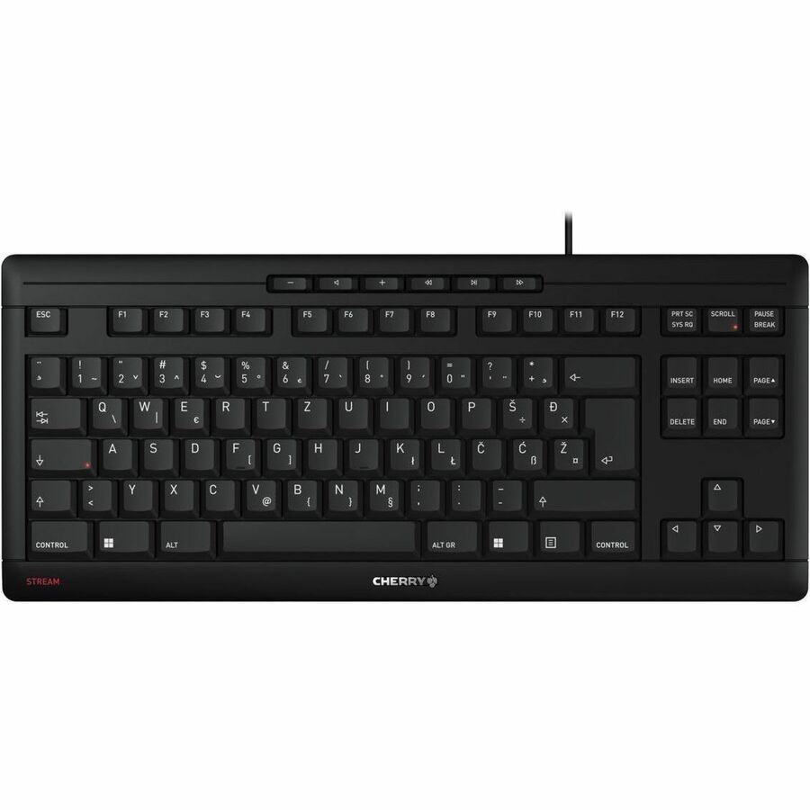 Cherry 12033127 Keyboard Corded SL Layout Usb BL