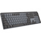 Logitech MX Mechanical Wireless Illuminated Performance Keyboard, Tactile Quiet Switches, Bluetooth, Graphite