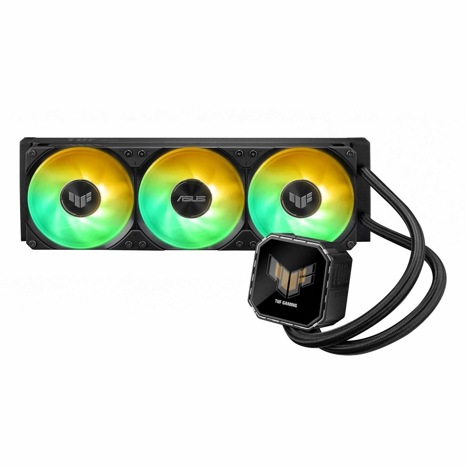 TUF Gaming LC III 360 ARGB LCD 1 Cooling Fan/Radiator/Water Block - CPU, Processor, Chassis