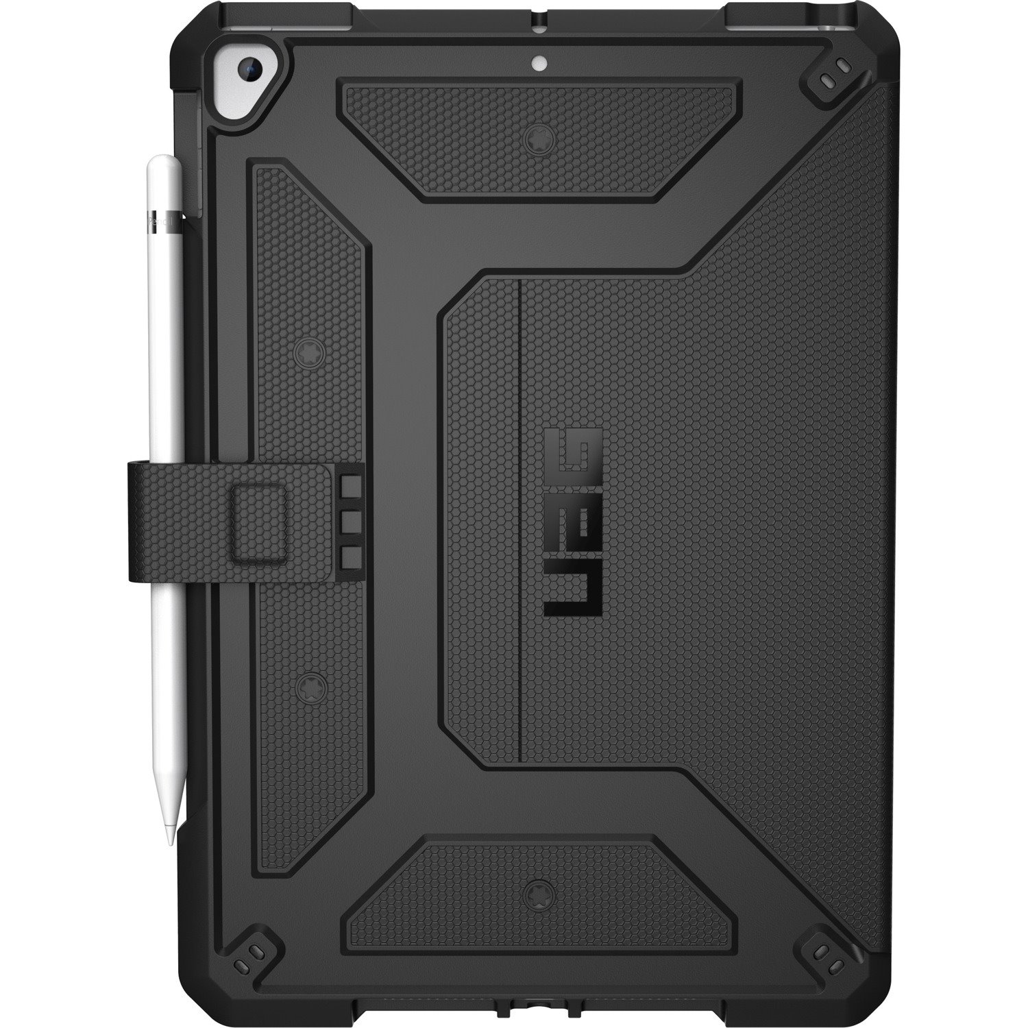 Urban Armor Gear Metropolis Case for Apple iPad (7th Generation) Tablet - Black