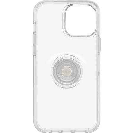 OtterBox Otter + Pop Symmetry Case for Apple iPhone 13 Pro Max, iPhone 12 Pro Max Smartphone - Clear Pop