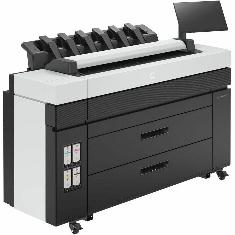 HP DesignJet XL 3800 Inkjet Large Format Printer - Includes Scanner, Copier, Printer