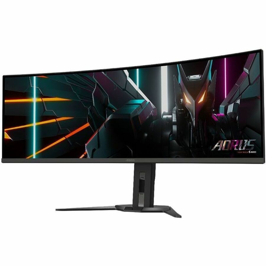 Gigabyte Aorus Co49dq 124,4CM 49Zoll DQHD TFT Monitor 5120X1440 250CD/M2 2xHDMI 2.1 1xDP 1.4