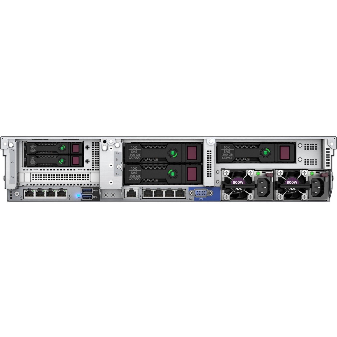 HPE ProLiant DL380 G10 2U Rack Server - 1 Xeon Silver 4210R 2.40 GHz - 32 GB RAM - 12Gb/s SAS Controller