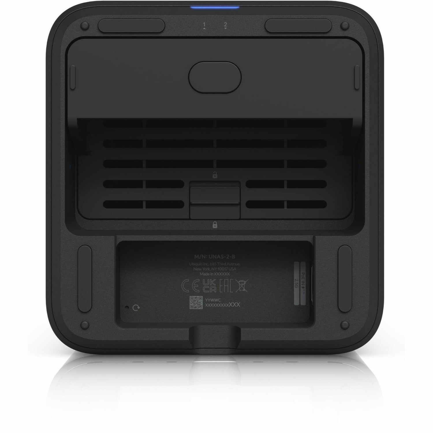 Ubiquiti UNAS UNAS-2-B 2 x Total Bays NAS Storage System - ARM Cortex A55 Quad-core (4 Core) 1.70 GHz - 4 GB RAM Desktop