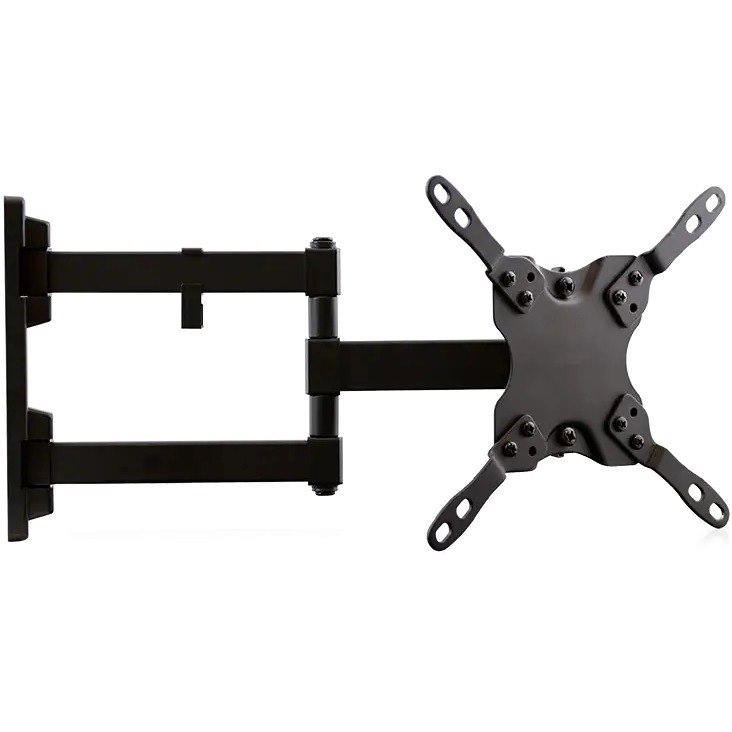 ViewZ VZ-AM02-A Wall Mount for Video Wall, Surveillance Equipment, Flat Panel Display - Black