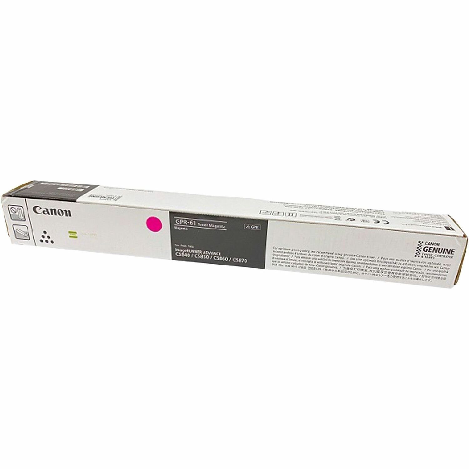Canon GPR-61 Original Laser Toner Cartridge - Magenta - 1 Each