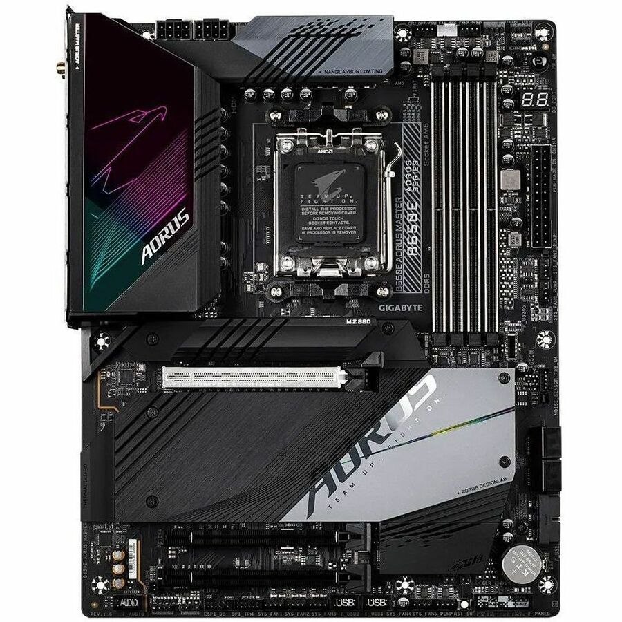 Aorus Ultra Durable B650E AORUS MASTER Gaming Desktop Motherboard - AMD B650 Chipset - Socket AM5 - ATX