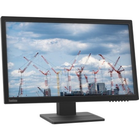 Lenovo ThinkVision E22-20 22" Class Full HD LCD Monitor - 16:9 - Raven Black