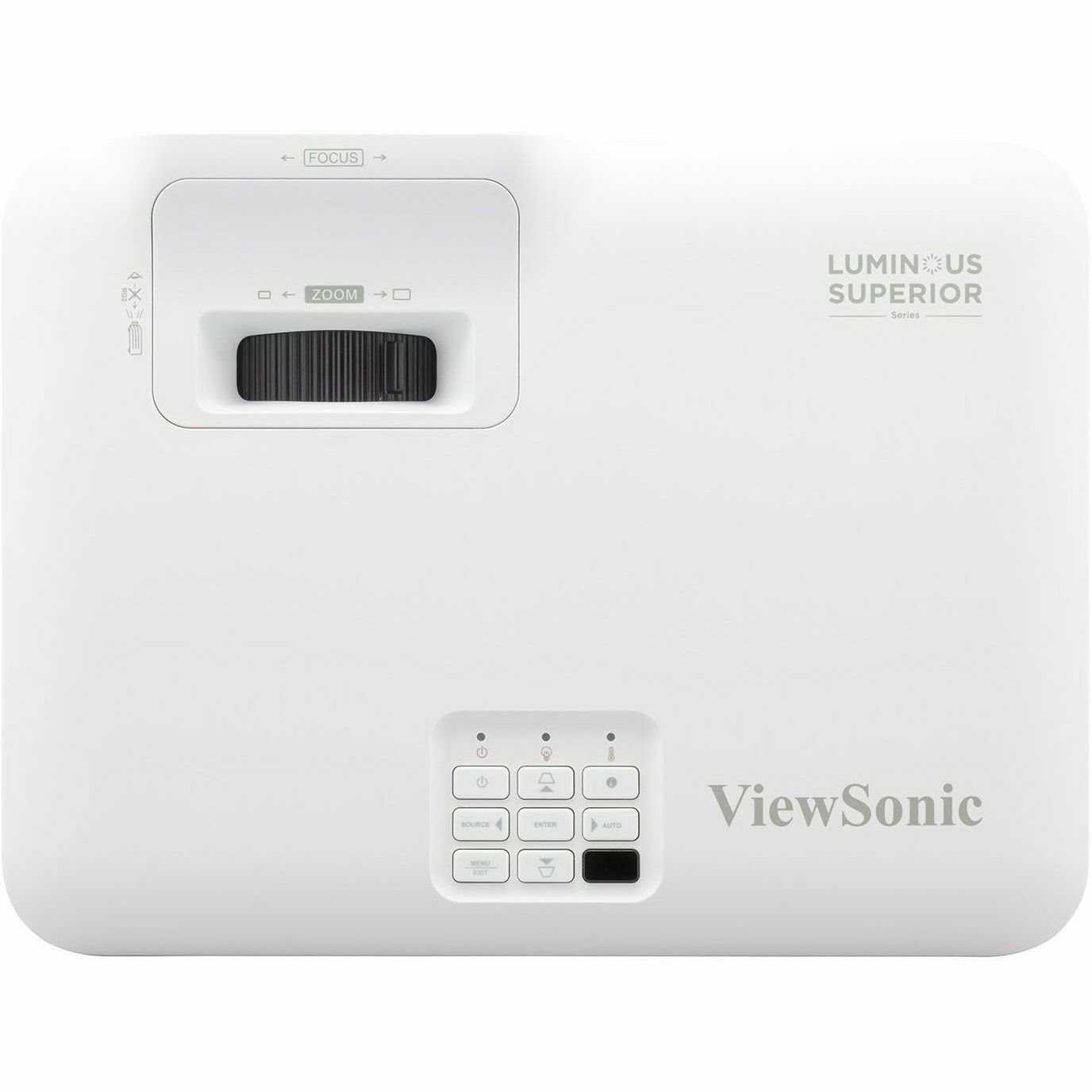 ViewSonic LS741HD 5000 Lumens 1080p Laser Projector with H/V Keystone, 4 Corner Adjustment, 360 Degree Projection, 1.6x Optical Zoom, LAN Control, and 24/7 Operation