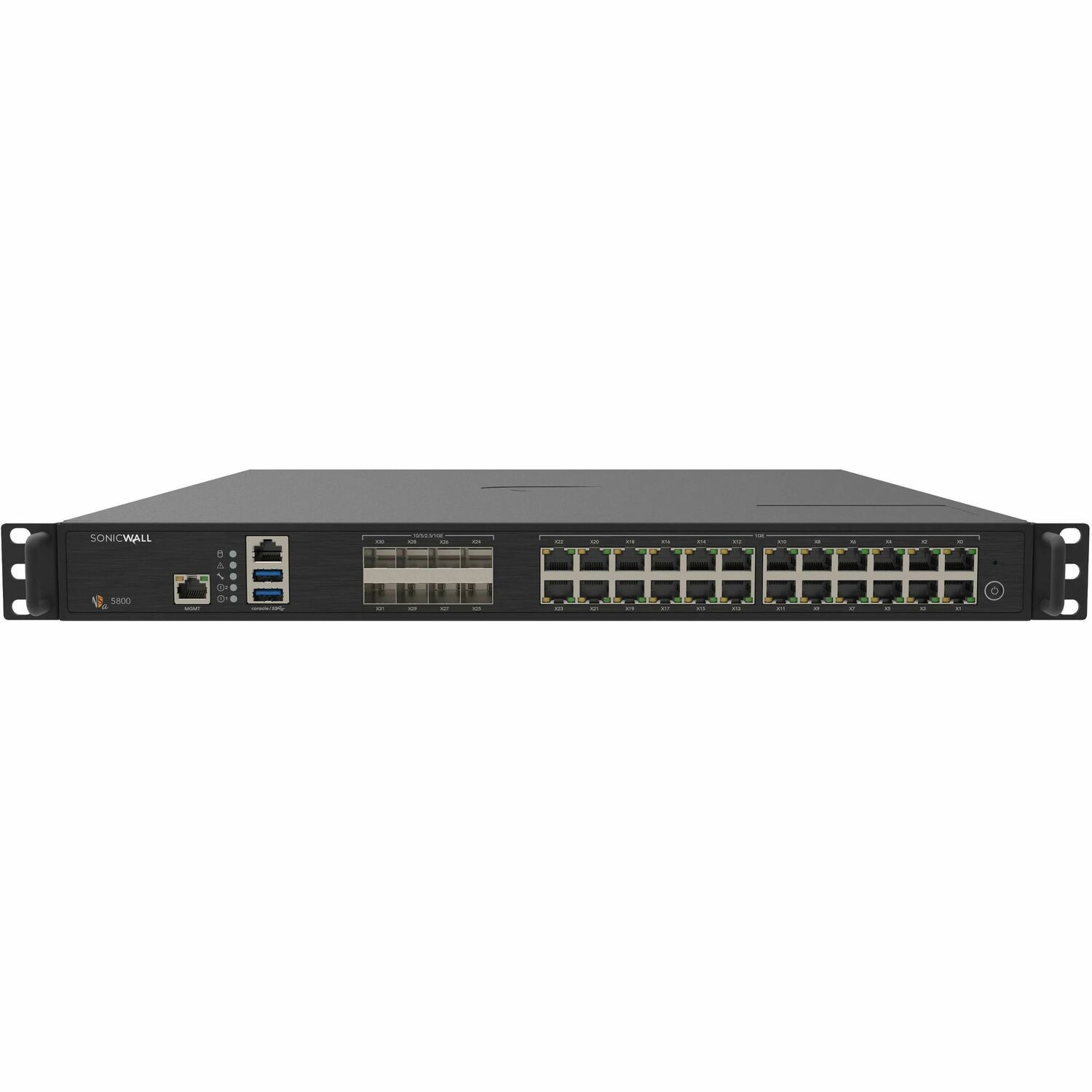 SonicWall NSa 5800 Netwerkbeveiliging/Firewall-apparatuur - 2 Jaar