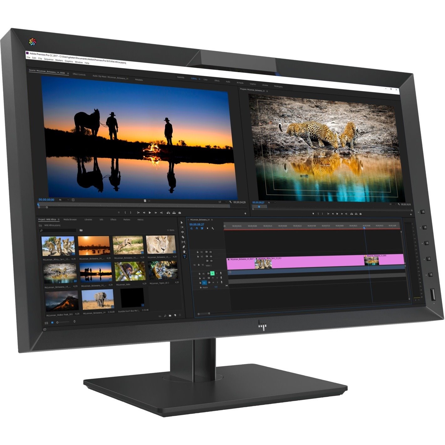 HP Business Z27x G2 27" Class QHD LCD Monitor - 16:9 - Black