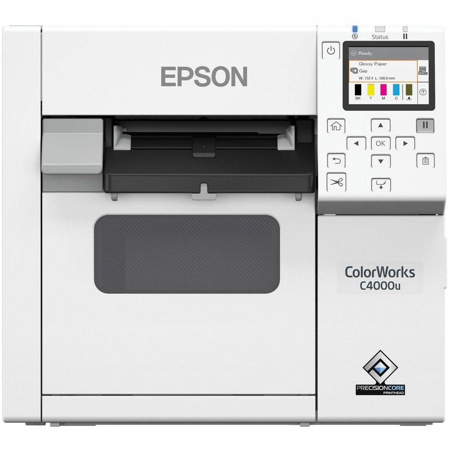 Epson ColorWorks CW-C4000 Desktop Inkjet Printer - Color - Label Print - Gigabit Ethernet - USB - USB Host - With Cutter