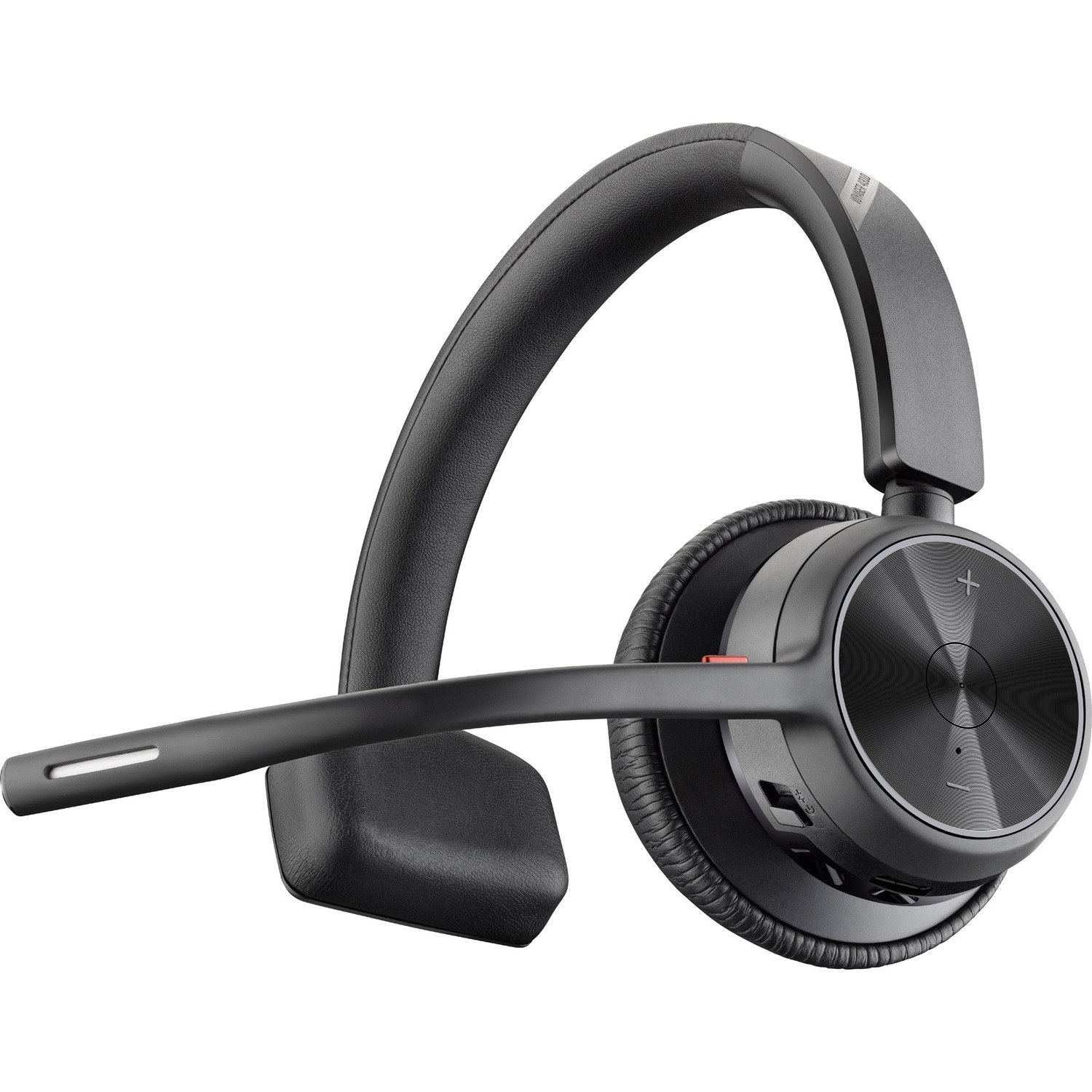 Poly Voyager 4300 UC 4310 Wired/Wireless On-ear, Over-the-head Mono Headset - Black