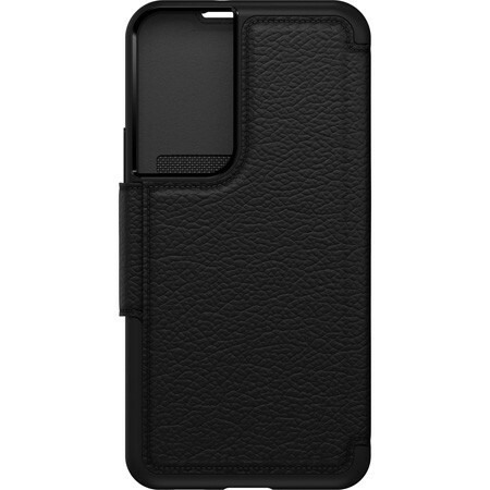 OtterBox Strada Carrying Case (Folio) Samsung Galaxy S22 Smartphone - Shadow