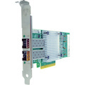 Axiom 10Gbs Dual Port SFP+ PCIe x8 NIC Card for Emulex - OCE11102-FM