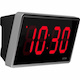 Valcom Digital Clock, 4-Inch, 4-Digits, Wired, 24Vdc