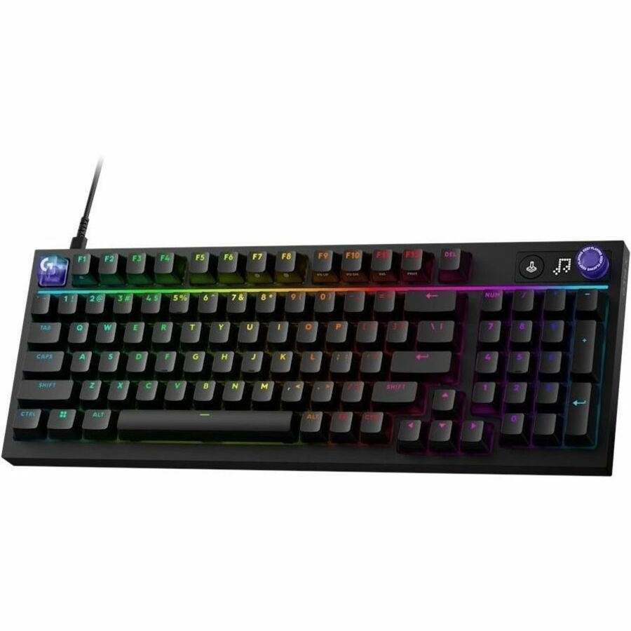 Logitech G G316 X 98 Gaming-Tastatur - Kabel Konnektivit�t - USB Typ-A Schnittstelle - RGB LED - Italienisch - Schwarz