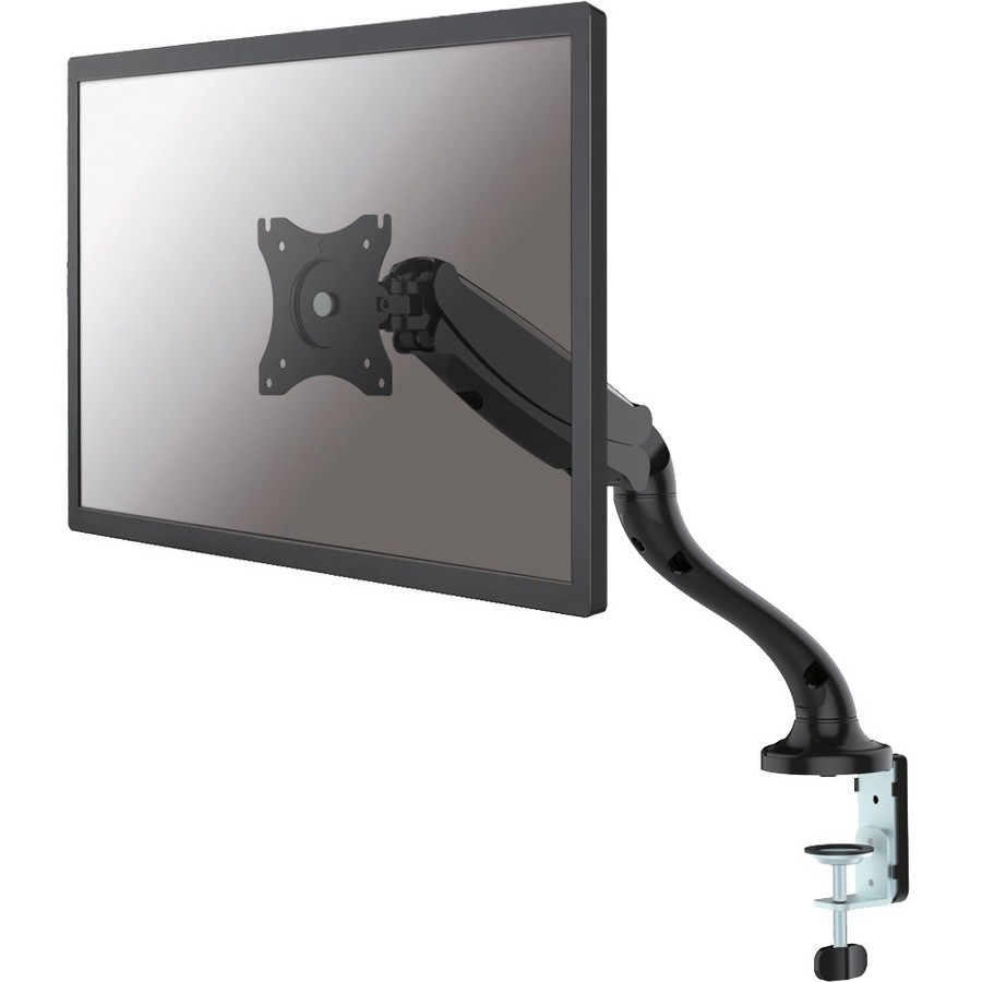 Newstar Full Motion Desk Mount (clamp & grommet) for 10-30" Monitor Screen, Height Adjustable (gas spring) - Black