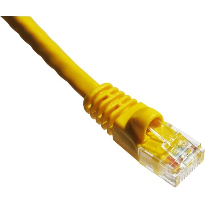 Axiom 20FT CAT6 550mhz S/FTP Shielded Patch Cable Molded Boot (Yellow)