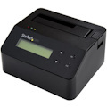 StarTech.com Hard Drive Eraser, Standalone HDD/SSD Sanitizer, 4Kn, Secure Erase Hard Disk Wiper Dock, Hardware Erasing Tool, TAA Compliant