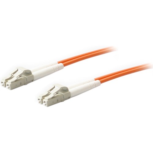 AddOn 4m LC (Male) to LC (Male) Orange OM1 Duplex Fiber OFNR (Riser-Rated) Patch Cable