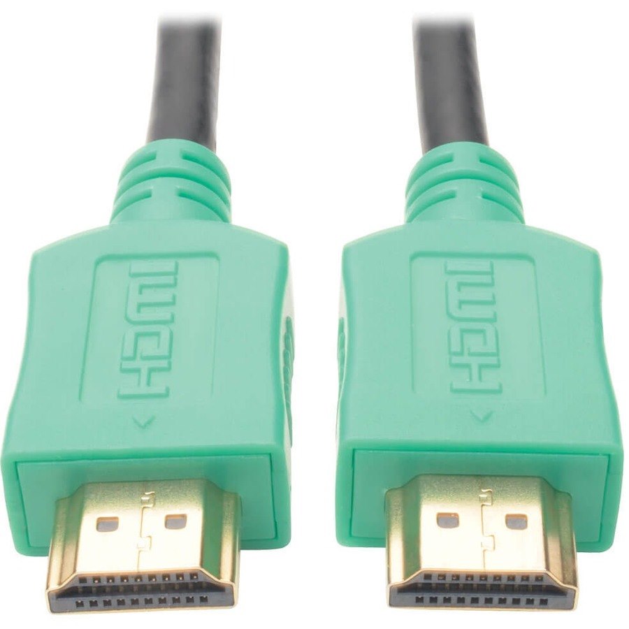 Eaton Tripp Lite Series High-Speed HDMI Cable, Digital Video and Audio, UHD 4K (M/M), Green, 6 ft. (1.83 m)