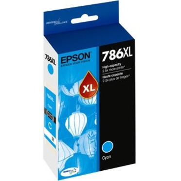 Epson DURABrite Ultra 786XL Original High Yield Inkjet Ink Cartridge - Cyan - 1 Pack