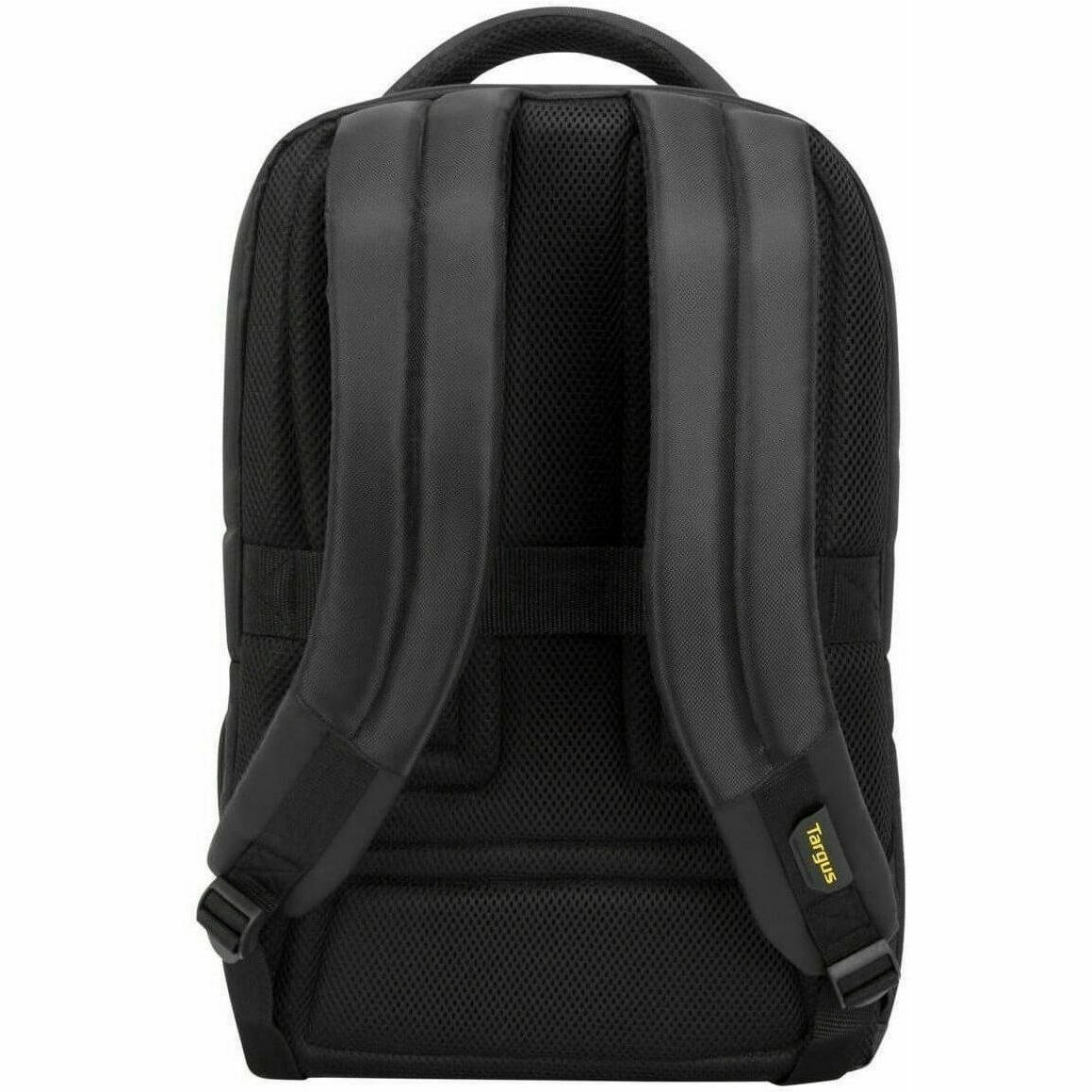 Targus CityGear TCG670GL Draagtas/-koffer (Backpack) voor 38,1 cm (15") naar 43,9 cm (17,3") Notebook, Tablet-pc, Uitrusting - Zwart