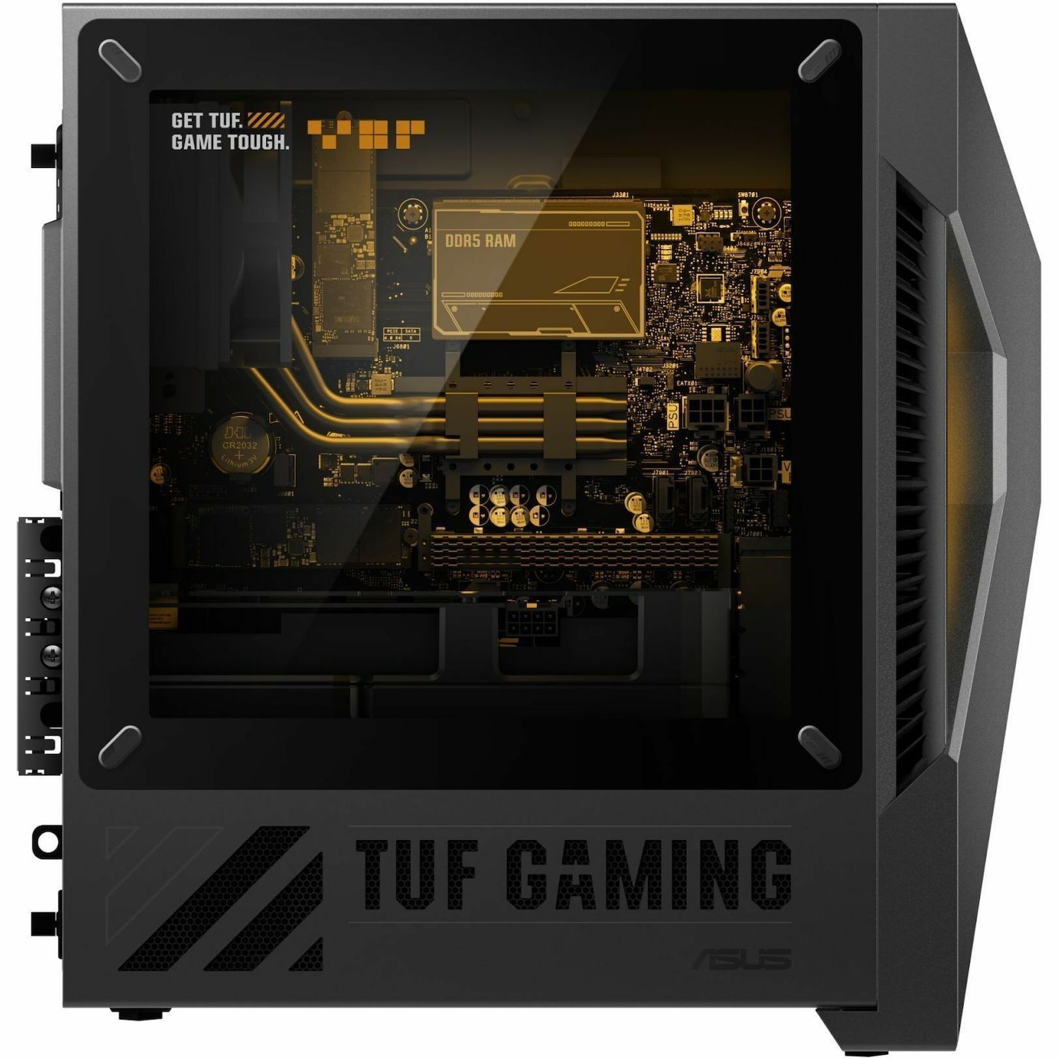 TUF t500 T500MVC-DSI75060-CB Gaming Desktop Computer - Intel Core i7 13th Gen i7-13620H - 16 GB - 1 TB SSD - Mini-tower - Solar Eclipse Gray