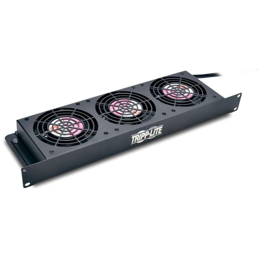 Eaton Tripp Lite Series SmartRack 1U Fan Tray, 3 120V High-Performance Fans, 210 CFM, 5-15P Plug