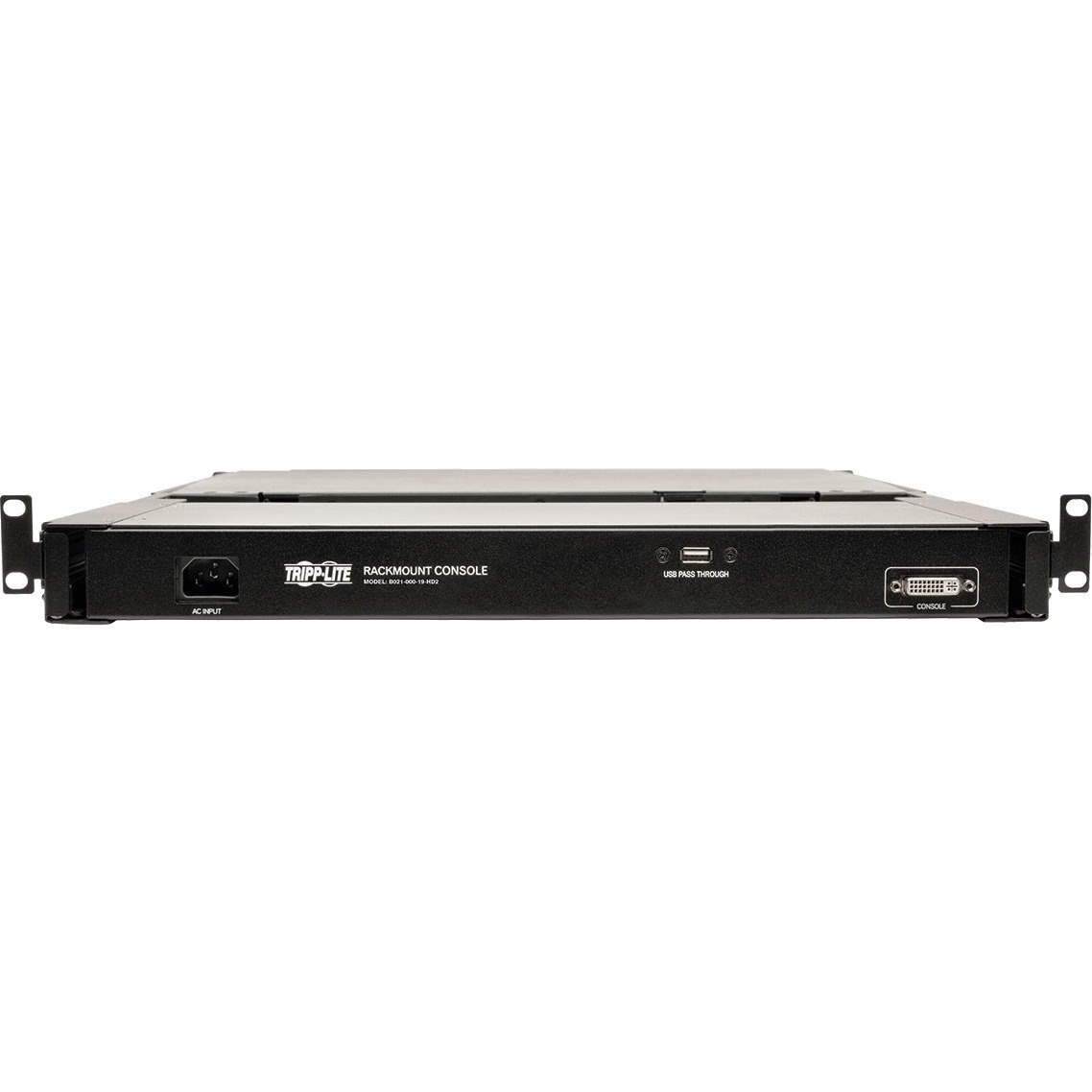 Eaton Tripp Lite Series 1U Rack-Mount Console with 19 in. LCD, 1920 x 1080 (1080p), DVI or VGA Video, TAA