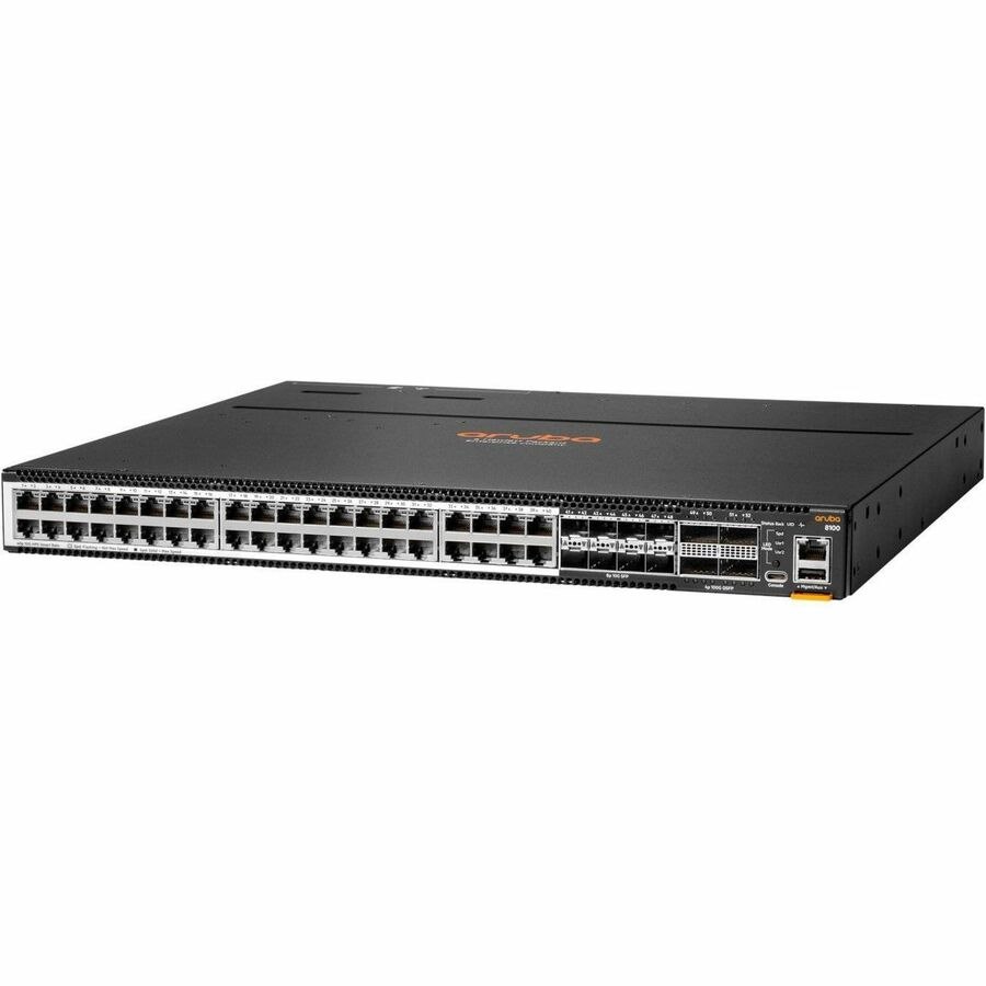 HPE CX 8100 40XT8XF4C 40 Ports Manageable Ethernet Switch - 10 Gigabit Ethernet, 100 Gigabit Ethernet - 10GBase-X, 100GBase-X, 10GBase-T