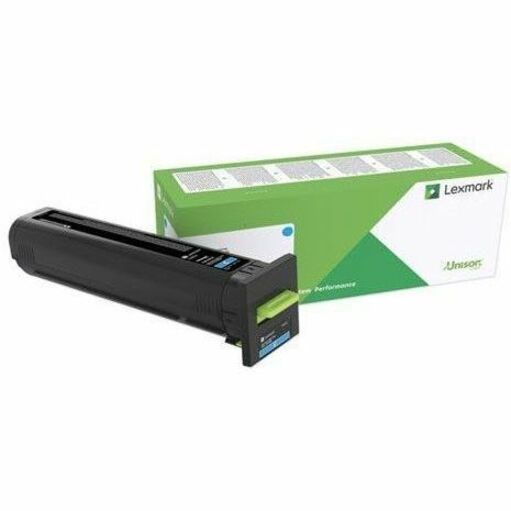 Lexmark Original Laser Toner Cartridge - Cyan - 1 Pack