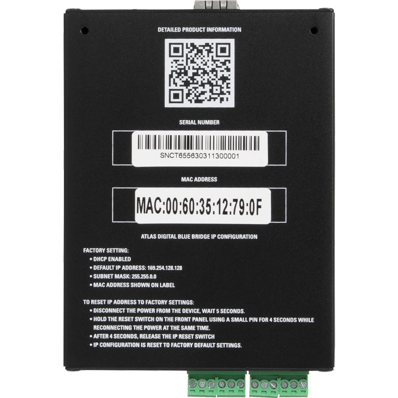 AtlasIED 4 Input x 4 Output - Networkable DSP Device