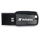 Verbatim 64GB Ergo USB Flash Drive - Black