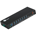 SIIG 10 Port Industrial USB 3.1 Gen 1 Hub with Dual USB-C & 65W Charging