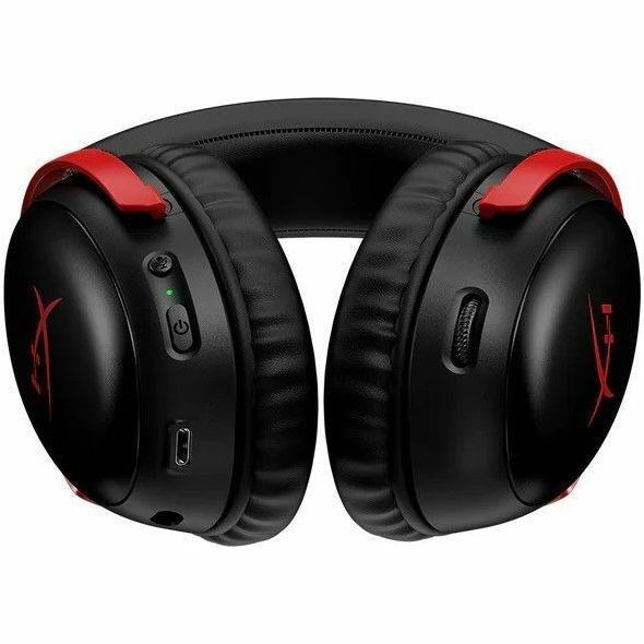 HyperX Cloud III Wired/Wireless Over-the-head Stereo Gaming Headset - Black, Red