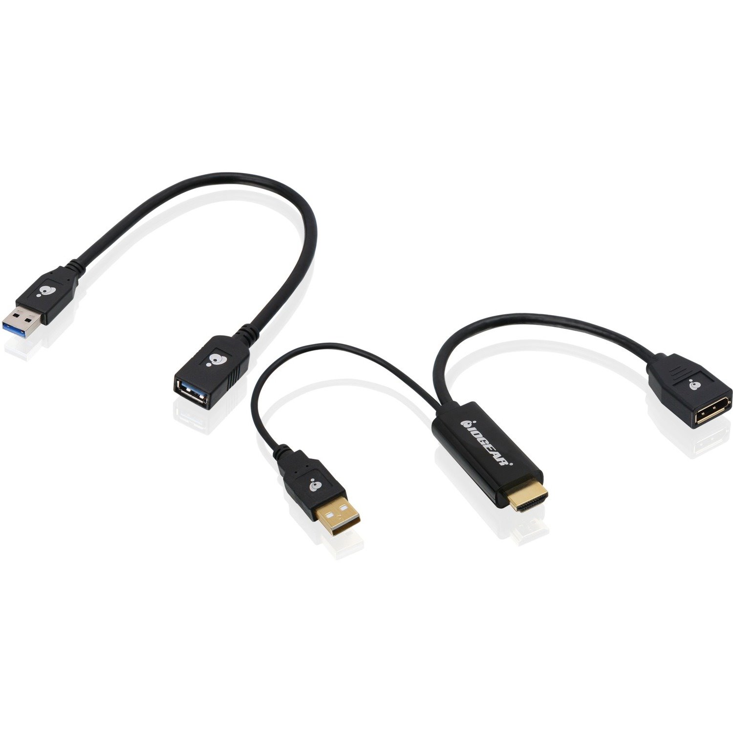 IOGEAR HDMI (M) to DisplayPort (F) Adapter; 4K @30Hz