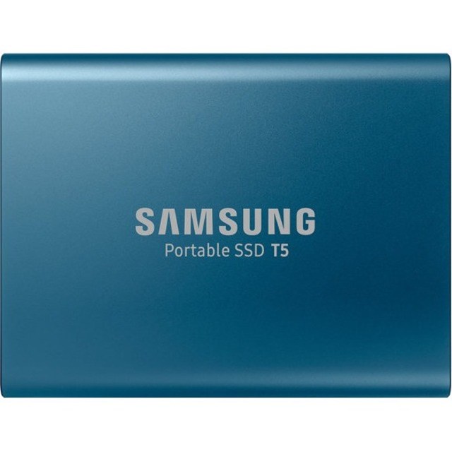 Samsung T5 MU-PA500B/AM 500 GB Portable Solid State Drive - External - Blue