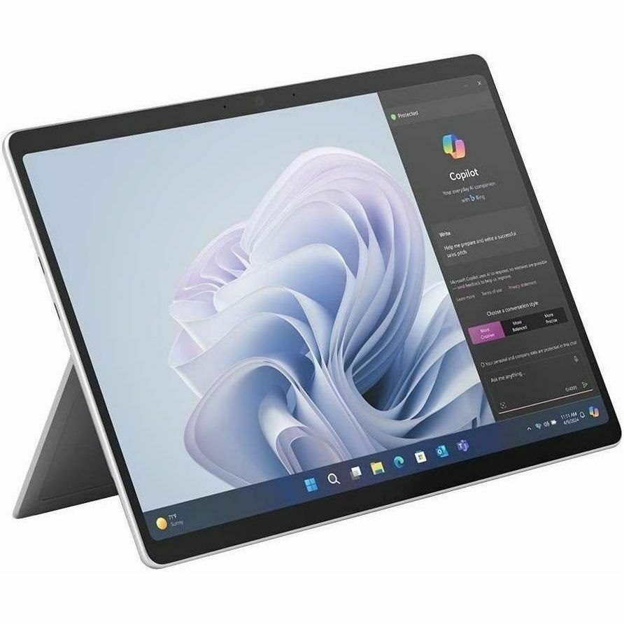 Microsoft Surface Pro 10 Tablet - 13" - vPro Technology - 32 GB - 512 GB SSD - Windows 11 Pro - 5G - Platinum