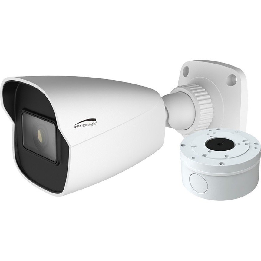 Speco O8VB2 8 Megapixel 4K Network Camera - Color - Bullet - White