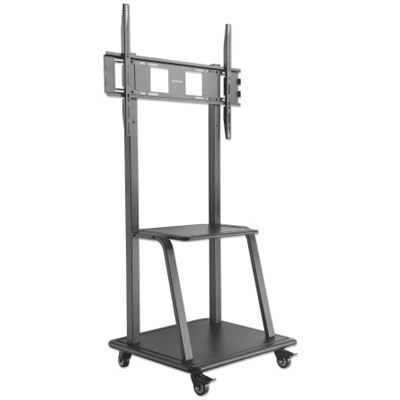 TV & Monitor Mount, Trolley Stand, 1 screen, Screen Sizes: 37-100" , Black, VESA 200x200 to 800x600mm, Max 150kg, LFD, Lifetime Warranty