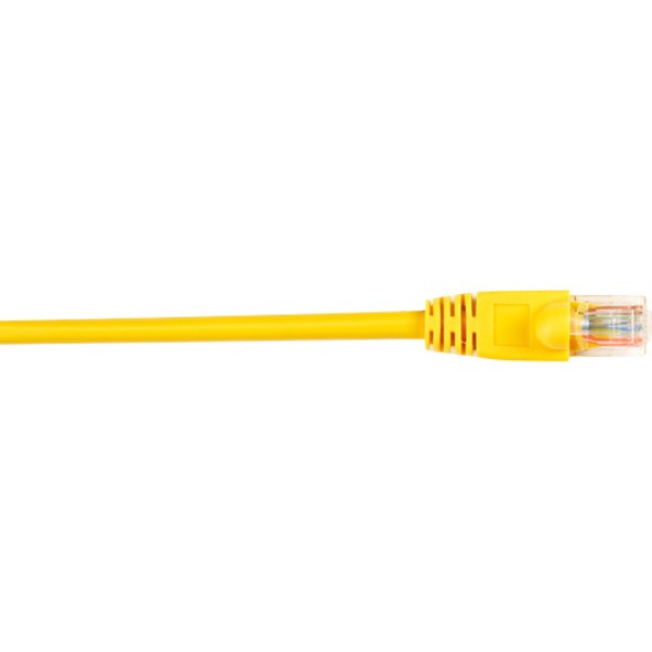 Black Box CAT5e Value Line Patch Cable, Stranded, Yellow, 15-ft. (4.5-m), 5-Pack