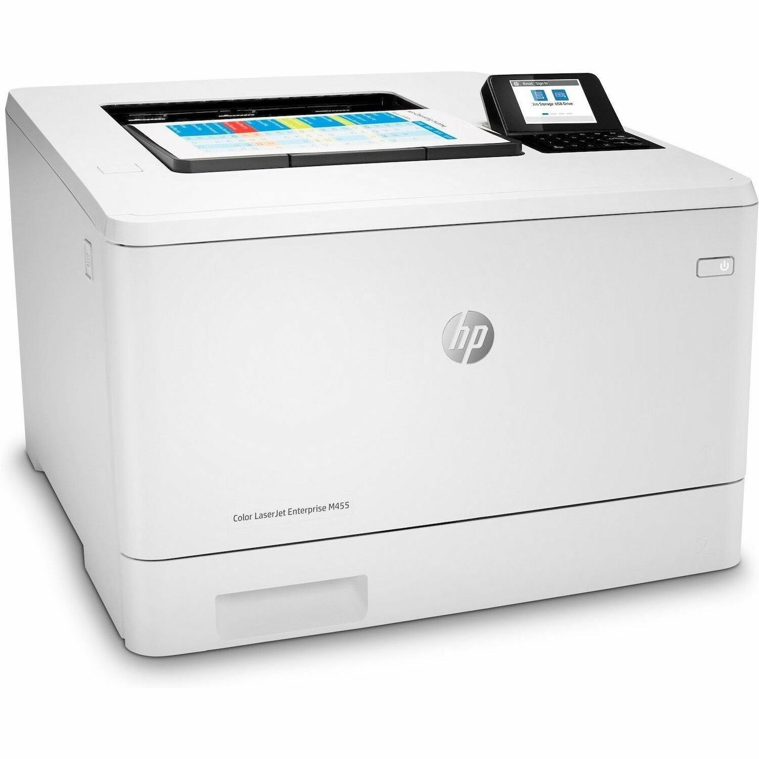 HP LaserJet Enterprise M455dn Wired Laser Printer - Refurbished - Color