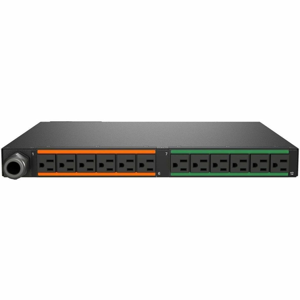 Vertiv Geist rPDU MNU5M1R6-12S203-3TL5A0H10-S 12-Outlets PDU